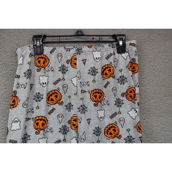 PJs & Pumpkins 2 Piece Pajama Set-Size L-Spooky-Ghosts-Jack O Lantern - Picture 9 of 11